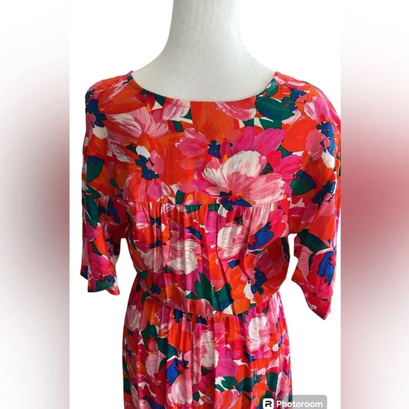 Abel the label ATL Anthropologie floral high-low Dress - Picture 13 of 15